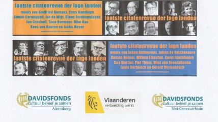 Viering 100 jaar - Laatste citatenrevue der lage landen